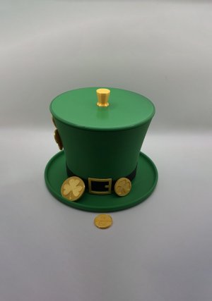 Leprechaun Hat Bowl and Lid