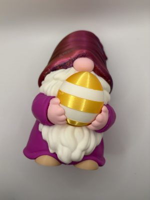 Easter Gnome Holding Egg